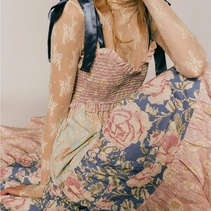 NWT Free People Bluebell Maxi in mauve size:S